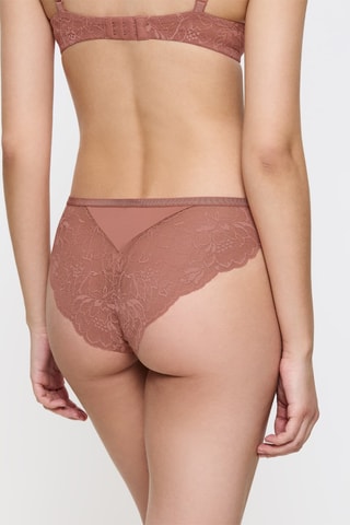 Tanga Amourette Charm - Marron rosé