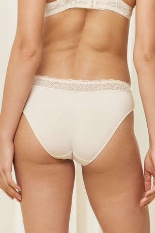3 slip Feel of Modal - Beige