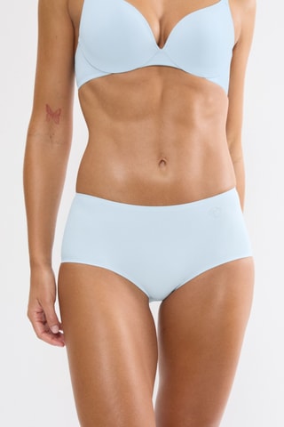 Culotte Body Make-up Illusion - Azzurro