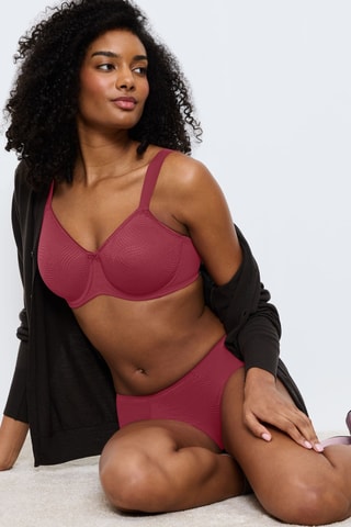Reggiseno Essential Minimizer - Bordeaux