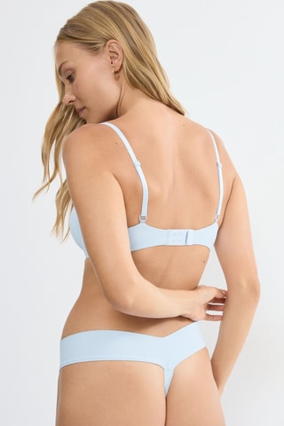 Reggiseno push-up Body Make-up Illusion - Azzurro