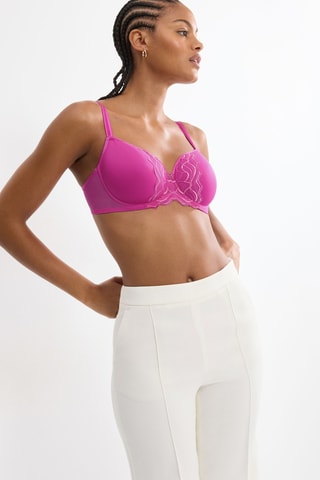 Reggiseno Palina Waves of Glow - Fucsia