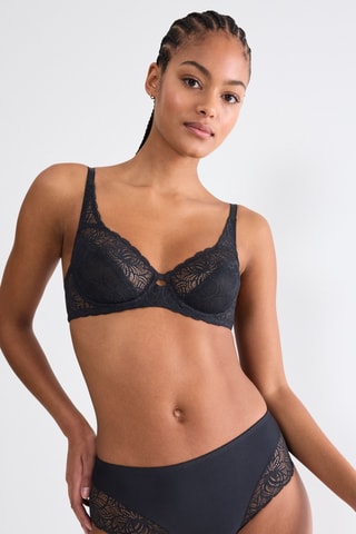 Soutien-gorge Amourette Graphic - Noir