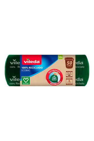 8 x 12 sacchi spazzatura ecologici - 50 l