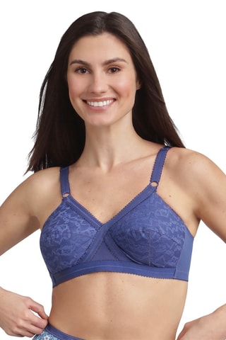Soutien-gorge emboîtant Cœur Croisé 556 - Bleu cobalt