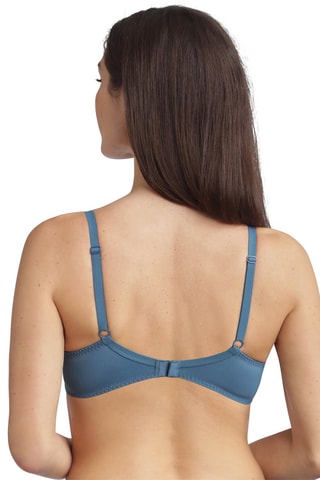 Soutien-gorge Essential Elégance Broderie - Bleu
