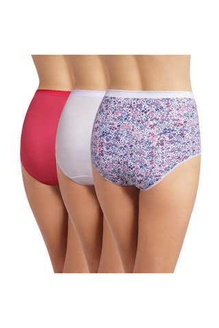 3 culottes Maxi Cotton Stretch - Bleu, rose et fleuri