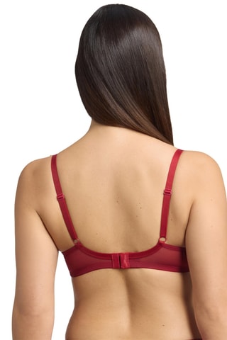 Soutien-gorge push-up Essentiel Elegance Lace - Rouge