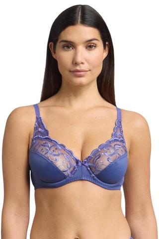 Soutien-gorge Essentiel Elegance Embroidery - Bleu