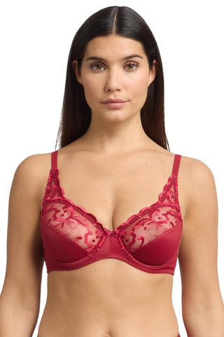 Soutien-gorge Essentiel Elegance Embroidery - Rouge