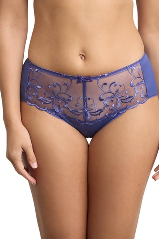 Culotte Essentiel Elegance Embroidery - Bleu