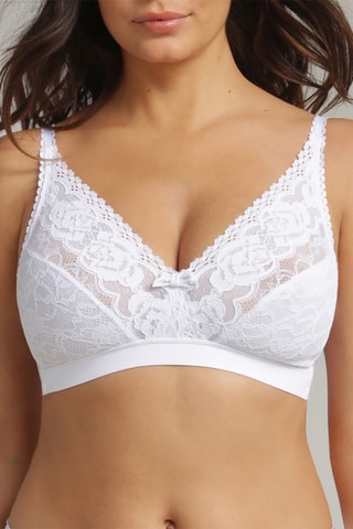 Soutien-gorge Flower Elegance Lace - Blanc
