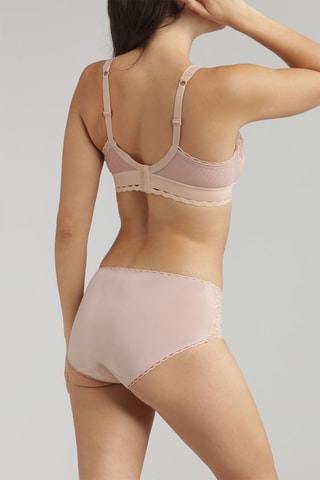 Soutien-gorge Coeur Croisé Féminin - Beige