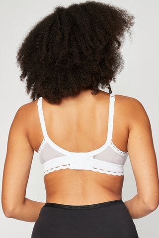 Soutien-gorge Coeur Croisé Féminin - Blanc 