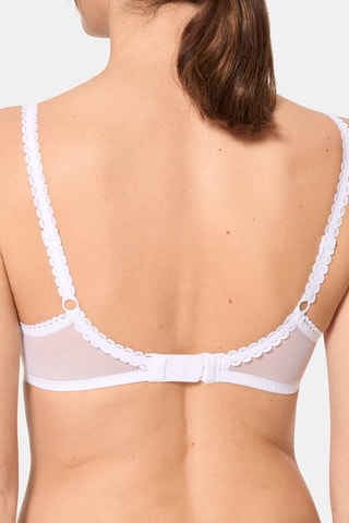 Soutien-gorge ampliforme Flower Elégance - Blanc