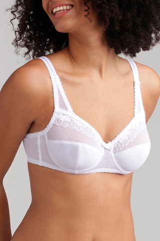 Soutien-gorge Cœur Croisé - 
Blanc