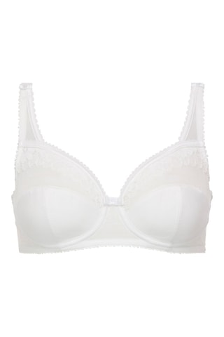 Soutien-gorge Cœur Croisé - 
Blanc