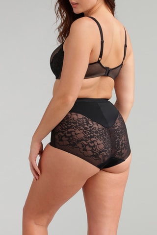 Culotte taille haute Expert in Silhouette - Noir
