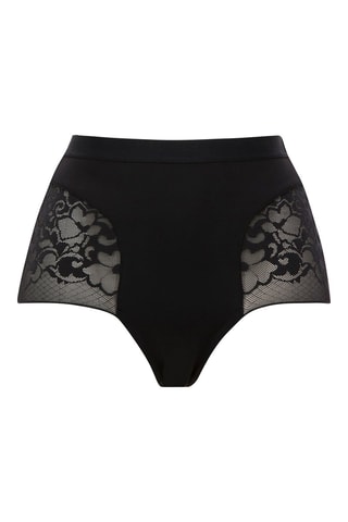 Culotte taille haute Expert in Silhouette - Noir