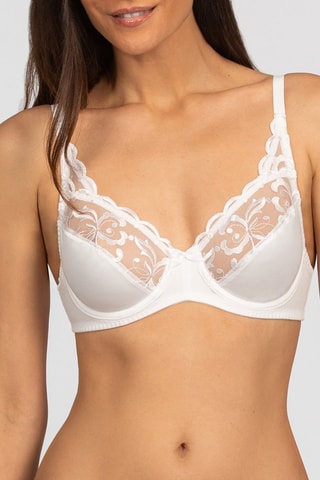 Soutien-gorge Essential Elégance Broderie - Blanc