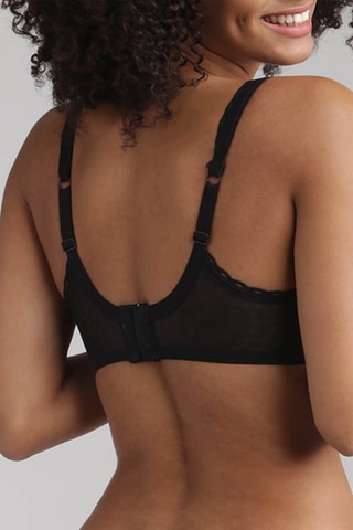 Soutien-gorge Coeur Croisé Feminin - Noir