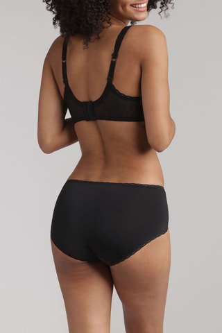 Soutien-gorge Coeur Croisé Feminin - Noir