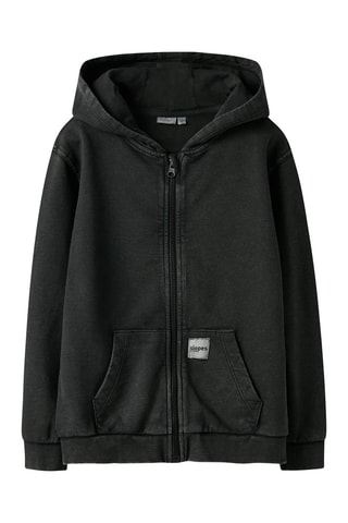Sweat en coton biologique - Noir - Name It