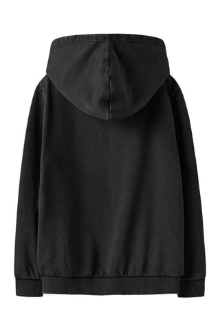 Sweat en coton biologique - Noir - Name It