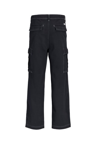 Pantalon cargo en coton biologique - Noir - Jack&Jones