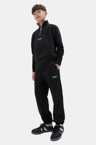 Jogging en coton biologique - Noir et blanc - Jack&Jones Junior