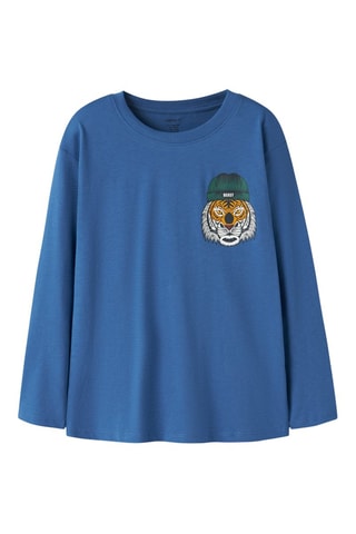 2 t-shirts - Bleu et blanc - Name It
