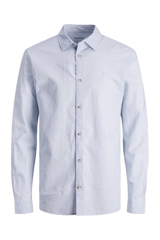 Chemise en lin - Bleu clair - Jack&Jones Junior