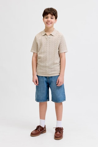 Polo relaxed  -  Gris clair - Jack&Jones