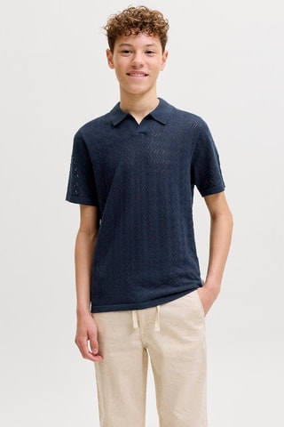 Polo relaxed  -  Bleu marine - Jack&Jones