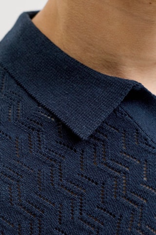 Polo relaxed  -  Bleu marine - Jack&Jones