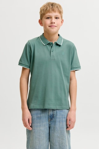 Polo regular en coton biologique  -  Vert - Jack&Jones