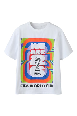 T-shirt regular Fifa World Cup™  -  Blanc - Name It
