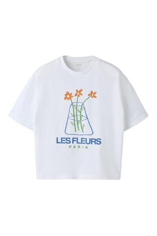T-shirt relaxed  -  Blanc - Name It