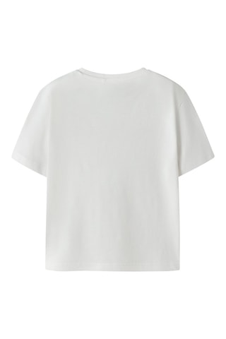 T-shirt regular en coton biologique  -  Blanc - Name It