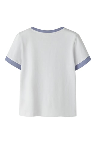 T-shirt regular en coton biologique  -  Violet - Name It