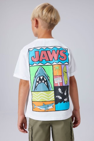 T-shirt regular Les Dents de la mer  -  Blanc - Name It
