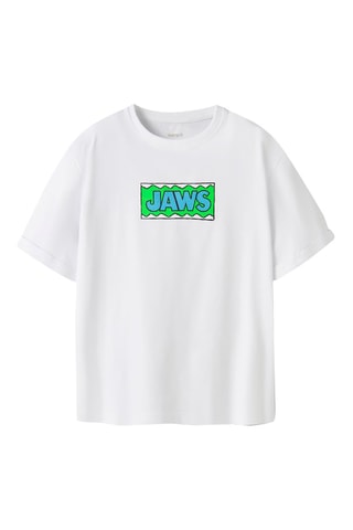 T-shirt regular Les Dents de la mer  -  Blanc - Name It