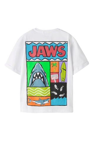T-shirt regular Les Dents de la mer  -  Blanc - Name It