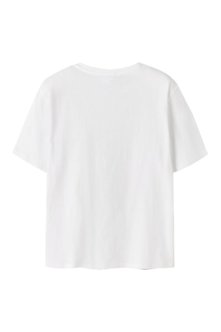 T-shirt regular en coton biologique  -  Blanc - Name It