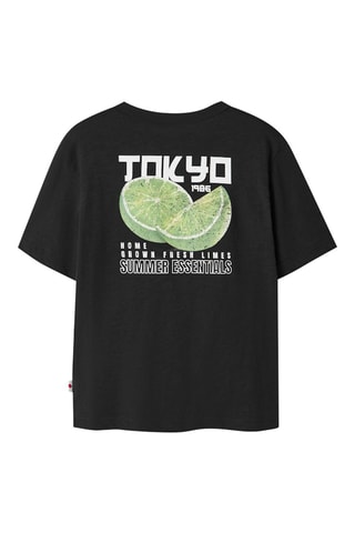 T-shirt regular en coton biologique  -  Noir - Name It