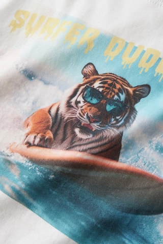 T-shirt regular  -  Blanc - Name It