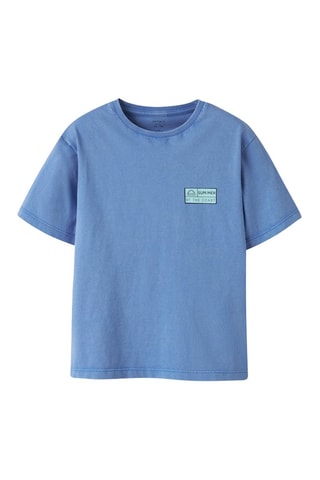 T-shirt regular en coton biologique  -  Bleu clair - Name It