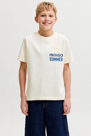T-shirt relaxed  - Jack&Jones -  Blanc