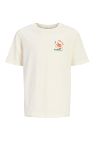 T-shirt regular  -  Blanc - Jack&Jones