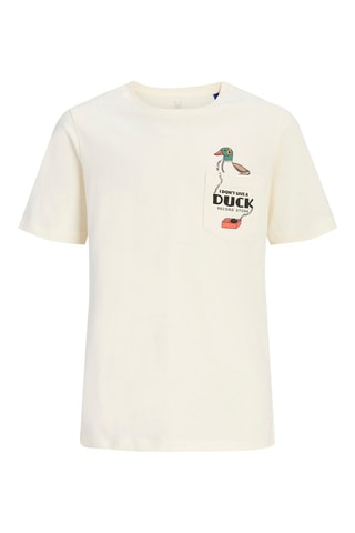 T-shirt regular  -  Blanc - Jack&Jones